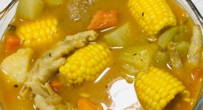 Jamaican Chicken Foot Soup Recipe