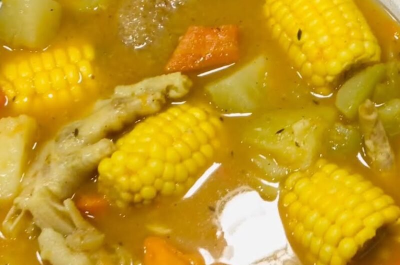 Jamaican Chicken Foot Soup Recipe